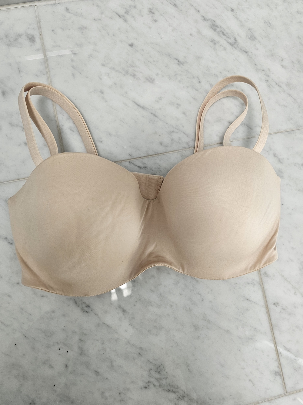 Victoria's Secret Beige Convertible Strapless Bra